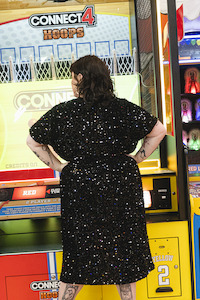 Plus Size Sequin Dresses: Isolated Heroes Black Sequin Dress