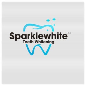 Products: Window decal SWT Logo 12cm x 12cm clear background - Sparkle White