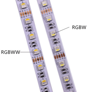 24V LED Strip 5050 RGBW / RGBWW 4in1 LED, 60led/m x 5m
