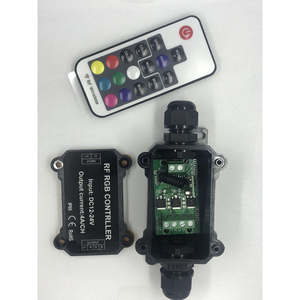 Led Controllers Remotes: Waterproof RGB LED Controller 17Key RF