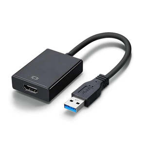Wire Adapters: USB 3.0 to HDMI-Compatible Converter Multi Display Graphic Adapter