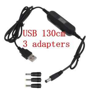USB Adjustable Output Voltage Cable Step Up/Down Converter to 1.5V 3V 4.5V 6V 9V 12V