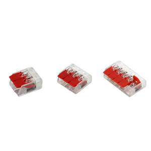 Wire Adapters: Wire Connector 2/3/4 Pin Easy Terminal Block