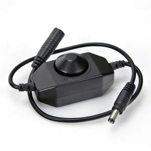 Led Strip Parts: LED Strip Dimmer Switch Connector For 5050 2835 LED light strip