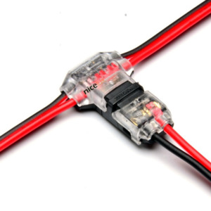 2 Pin non-stripping wire connector, DC 5-36v 9a 18-22awg