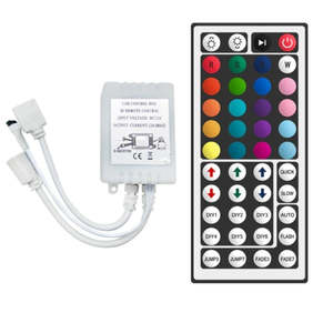 Ir Infra Red: 44-key IR Wireless Remote Controller / LED Dimmer for RGB LED Strip Light