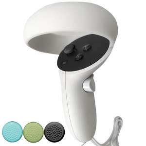 Quest Quest 2 Vr Accessories: Silicone Thumb Stick Caps for Oculus Quest 1 / 2 / Rift / S VR Touch Controllers (2 Pack)