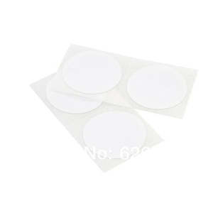 NFC Ntag215 25mm blank sticker tags (10-pack)