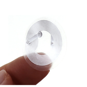 Nfc: Ntag213 Ntag215 Ntag216 13.56MHz ISO14443A Clear Sticker NFC Tag (10 Pack)