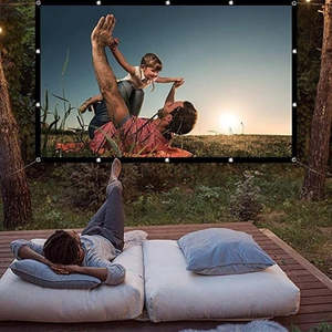 Outdoor Projection Screen 16:9 Foldable 100" / 120"