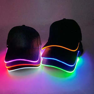 Light Up LED Glowing Baseball Hat / Cap