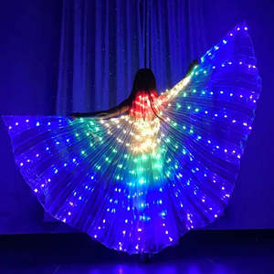 Stunning LED Luminous Butterfly Dance Wings for Fluorescent Shows & Performances