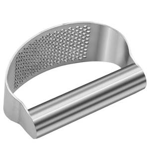 Stainless Steel Curve Garlic Press