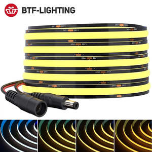 12V COB 480led/m Black PCB, LED Solid Light Strip