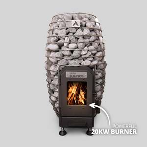 Sauna: Wood Fired Sauna Heater 20kW - Alpine Saunas