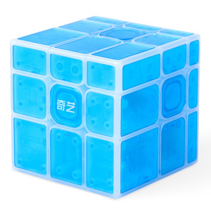 Other Puzzles Non Wca: Qiyi Mirror Cube Ice Amber Speedcube
