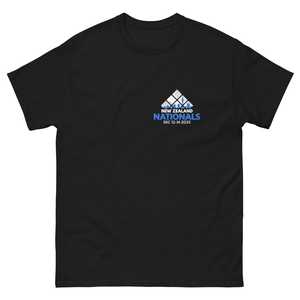 NZ Nationals 2025 Chest Print Tee (Black)