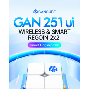 Clearance: [Pre Order] - Gan 251 UI Bluetooth Smart 2x2 Speedcube UV
