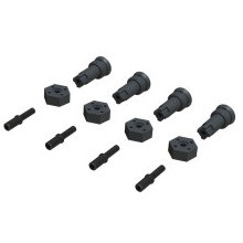 Wheel Axle and Hub Set Granite Grom by ARRMA