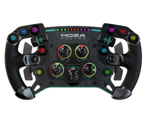 Racing Bundles: Moza Racing GS V2P Steering Wheel Faux Leather