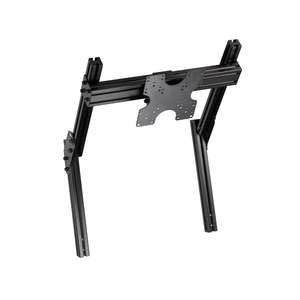 Next Level Racing Elite Series: NEXT LEVEL RACING® ELITE FREESTANDING OVERHEAD / QUAD MONITOR STAND ADD-ON- BLACK