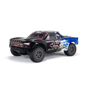 ARRMA - 1/10 SENTON 4X4 V3 3S BLX BRUSHLESS SHORT COURSE TRUCK RTR - BLUE