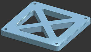 New: Samsung G5 VESA Mount 10mm Spacer 75x75 – Fits LS32CG552EEXXY & LC34G55TWWEXXY