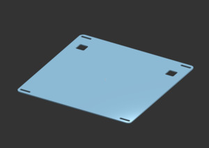 SPEEDNATION NLR FLOOR PLATE - SUITS ELITE COCKPITS