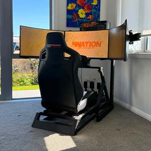 Velocity GT Triple-Screen Turnkey Racing Simulator