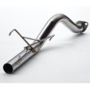 Zero Fighter Auto Custom Straight Muffler Rear - Civic Ek4