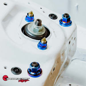 Integra Dc5: SpeedFactory Racing Titanium Upper Shock / Strut Hardware Kit