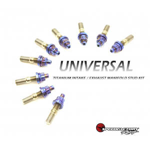 Integra Dc5: SpeedFactory Titanium Manifold Stud Kit - B/D/H/F/J Series