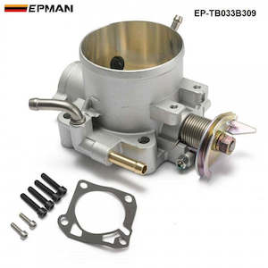 EPMAN ALUMINUM SILVER INTAKE MANIFOLD 70MM THROTTLE BODY FOR HONDA B16 B18 D16 F&hellip;