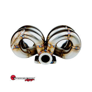 SpeedFactory Stainless Ramhorn Turbo Manifold - D/B/H Series (No A/C)