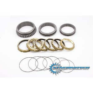 B Series B16a: Synchrotech  Carbon Synchro Sleeve Set 1-5 GSR ITR B16 (92-01)