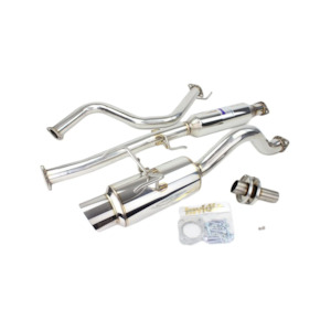 Civic Eg: Invidia 60mm (101mm tip) Cat-Back Exhaust - EG Civic Hatch
