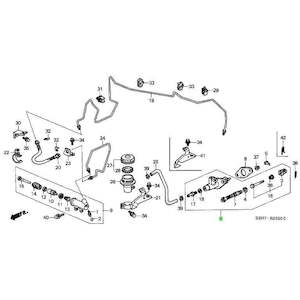 Honda Genuine Clutch Master Cylinder HR-V D16W