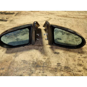 Hc Racing: Scratch n Dent Special - HC Racing Carbon Fiber Side Mirrors - EK 3dr