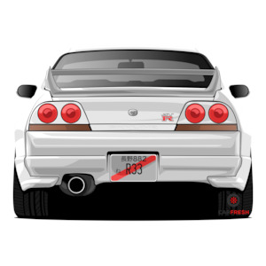 R33 GTR CARFRESH AIR FRESHNER