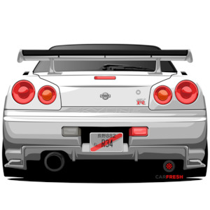 R34 GTR  CARFRESH AIR FRESHNER