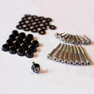 CA18 ROCKER COVER BOLT KIT BILLET WASHERS