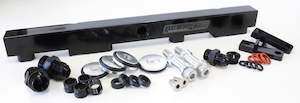 Fuel Rails: NISSAN S13 SR20 BILLET EFI FUEL RAIL - BLACK