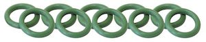 Gaskets: VITON O-RING REPLACEMENTS FOR FRONT OF -10 A/C FITTINGS 10pk