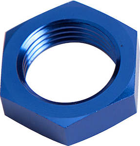 BULKHEAD NUT -20AN            BLUE SINGLE NUT