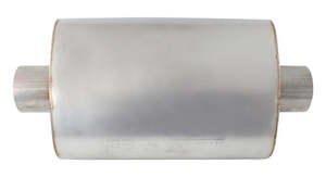 Mufflers: 3.5" CENTER / CENTER MUFFLER 16" LENGTH, 11.77" W, 6" H