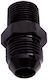 Male Flare -16an To 3/4" Npt Black Male Flare To Npt Adapte