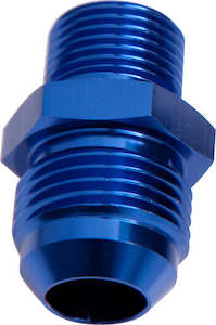 An Fittings: METRIC M14 X 1.5MM TO -8AN    BLUE MALE M14 X 1.5MM TO -8AN