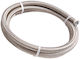 #6 NYLON BRAIDED A/C S/S HOSE 2M SILVER 8.3mm ID 11.7mm OD