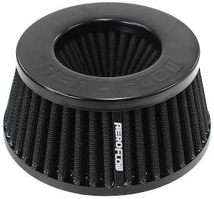 4" INVERTED TAPERED FILTER 5.25-6 O.D, 2.55" HIGH BLACK