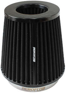 5" CLAMP-ON INV TAPERED FILTER4.5 / 6.5 O.D, 6" H BLACK